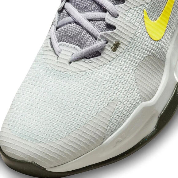 Nike AIR MAX ALPHA TRAINER 5 Men's Silver Black DM0829-011 Athletic Shoes Size 8 - Picture 4 of 5